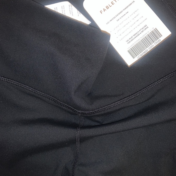 Fabletics high waisted power hold 7/8 leggings - Picture 4 of 4